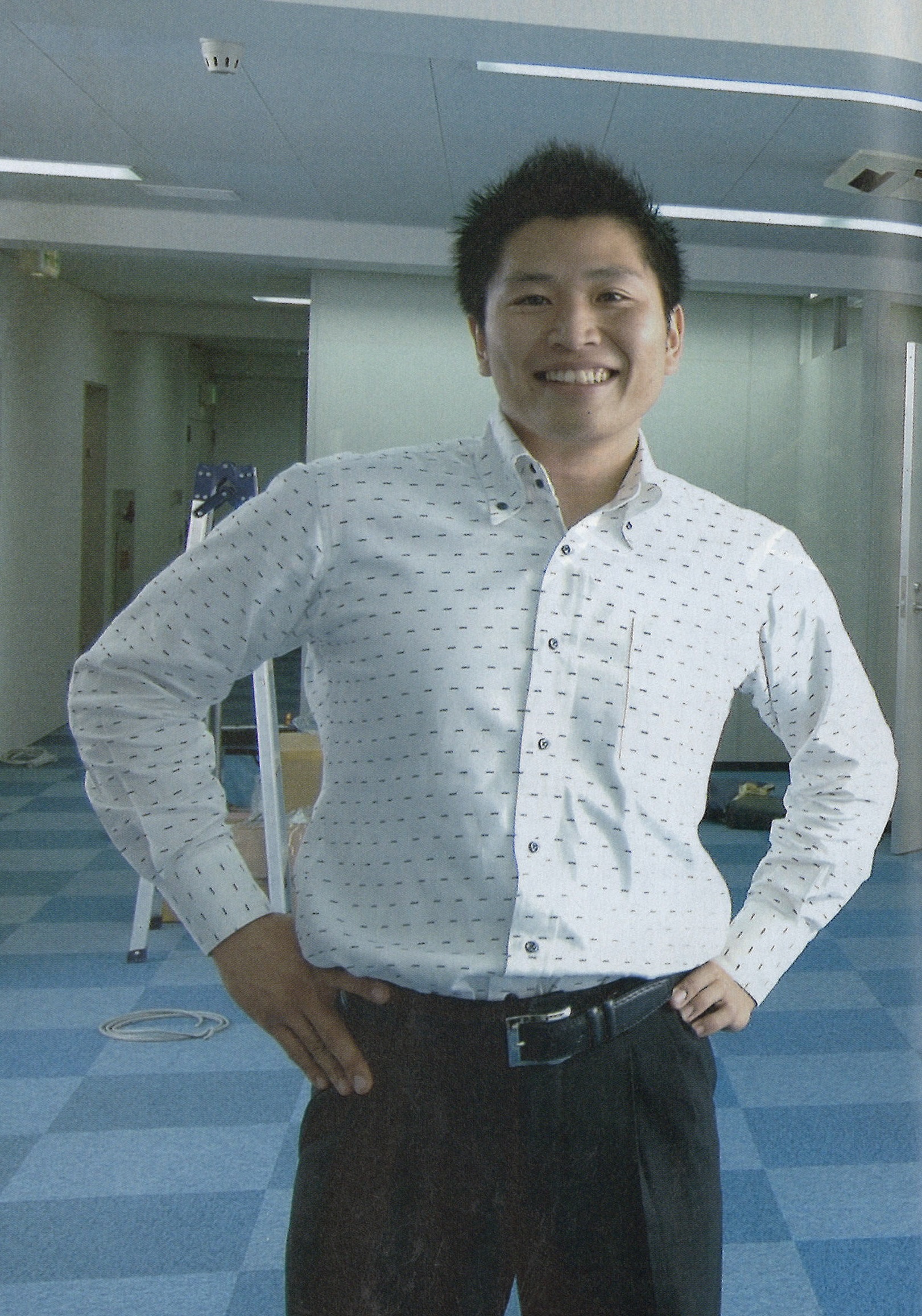 2006年の代表の澤口貴一の写真
